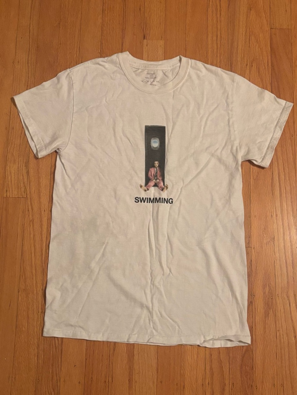 Mac Miller SWIMMING' White Tee